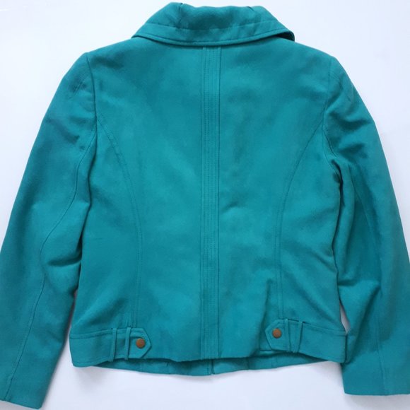 Laura Turquoise Jacket NWT - Picture 2 of 10